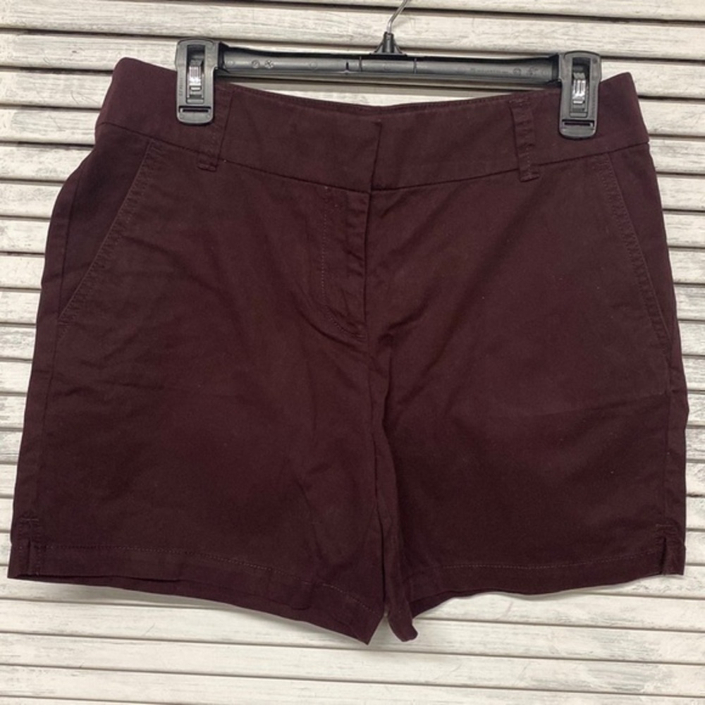 Loft Burgundy size 4 Shorts.